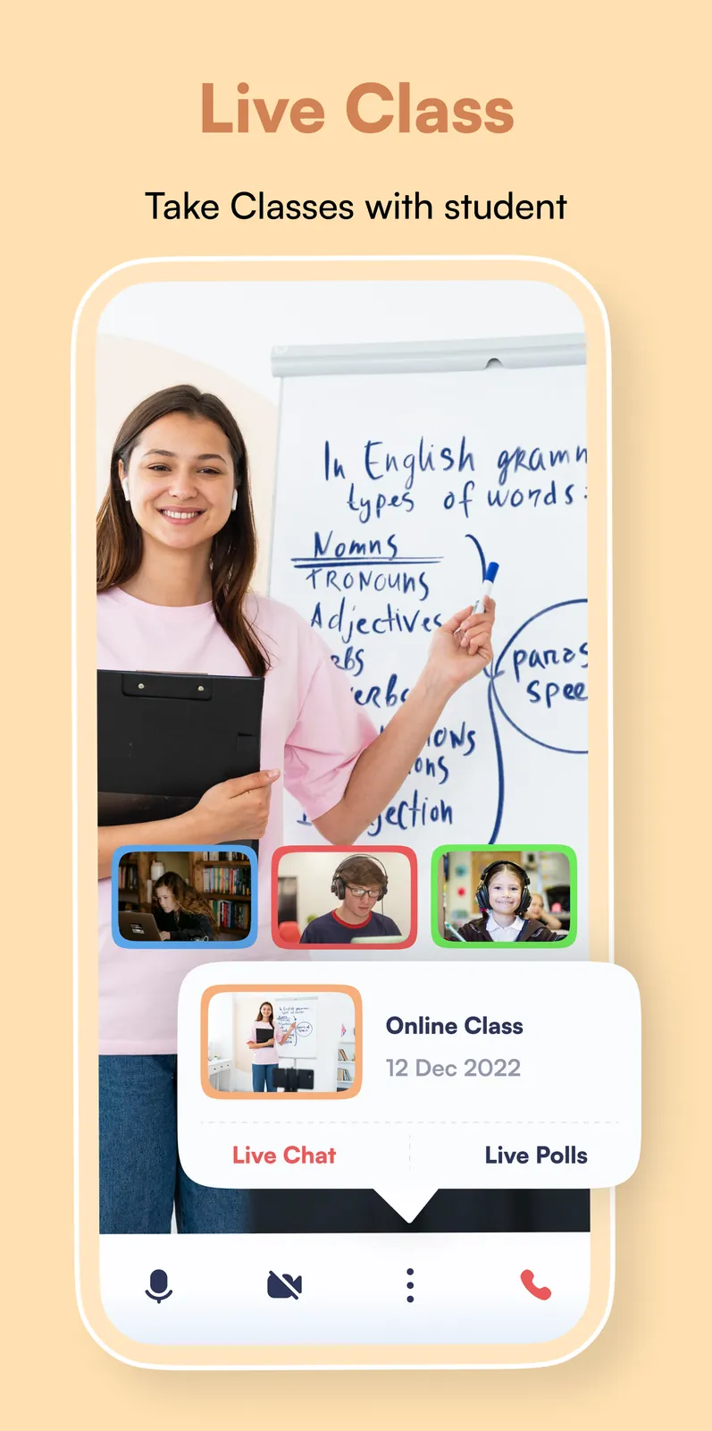 Educate - Online Classroom App screenshot 1