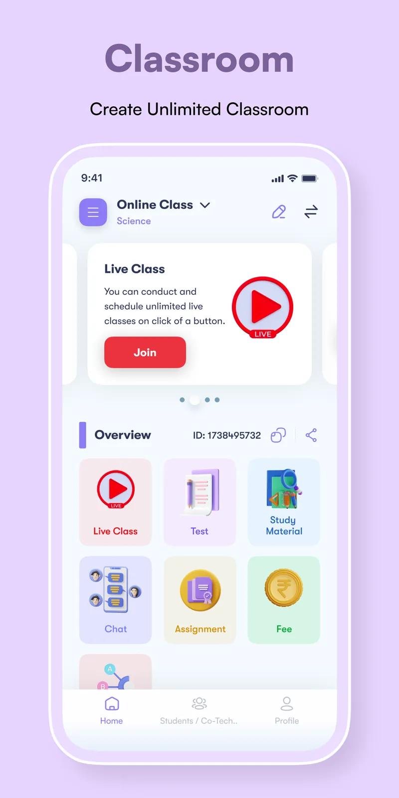 Educate - Online Classroom App screenshot 2