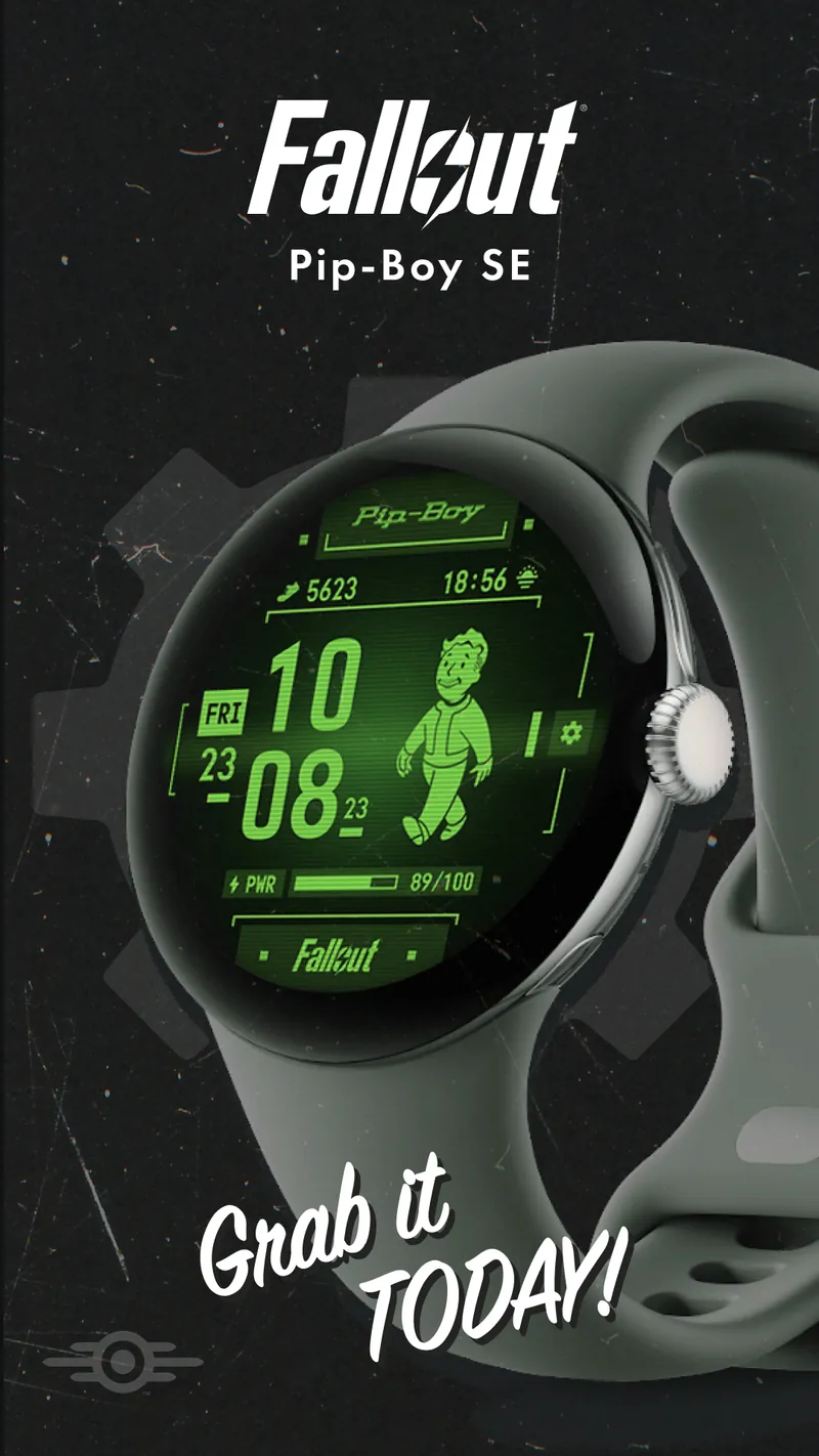 Fallout Pip-Boy SE Watch Face screenshot 1