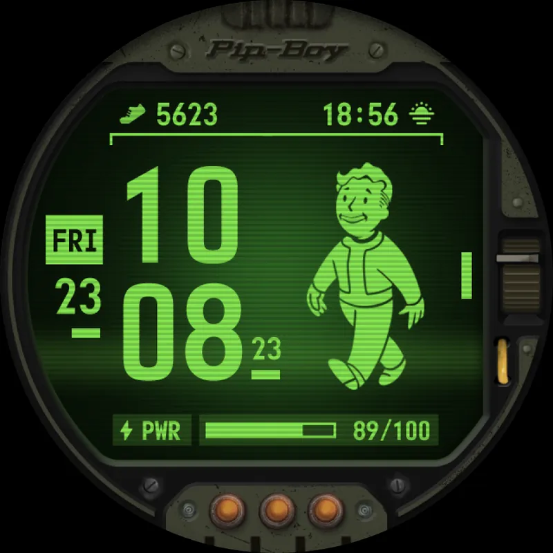 Fallout Pip-Boy SE Watch Face screenshot 5