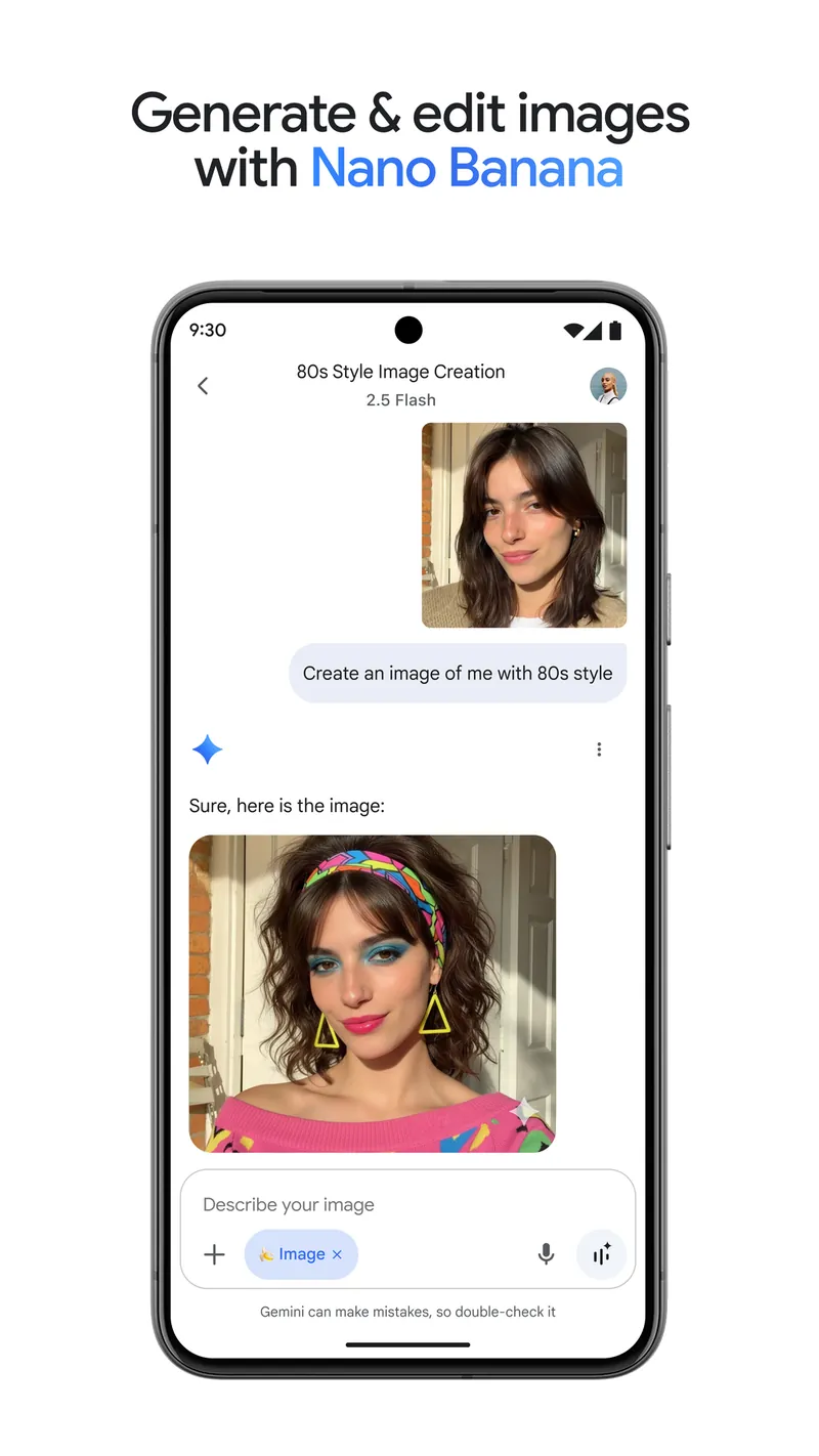 Google Gemini screenshot 1