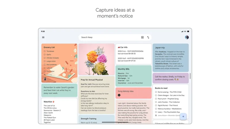 Google Keep - Notes and lists screenshot 5
