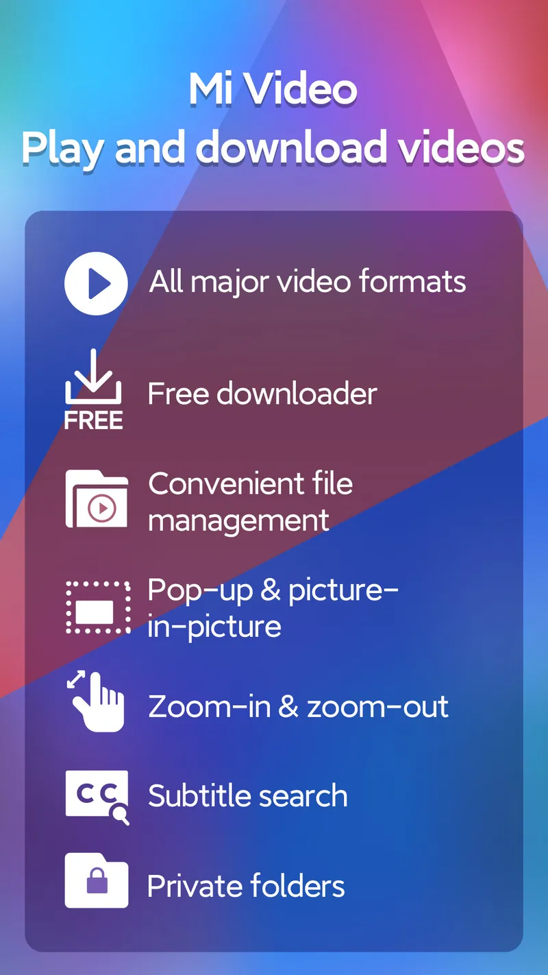 Mi Video - Video player screenshot 1