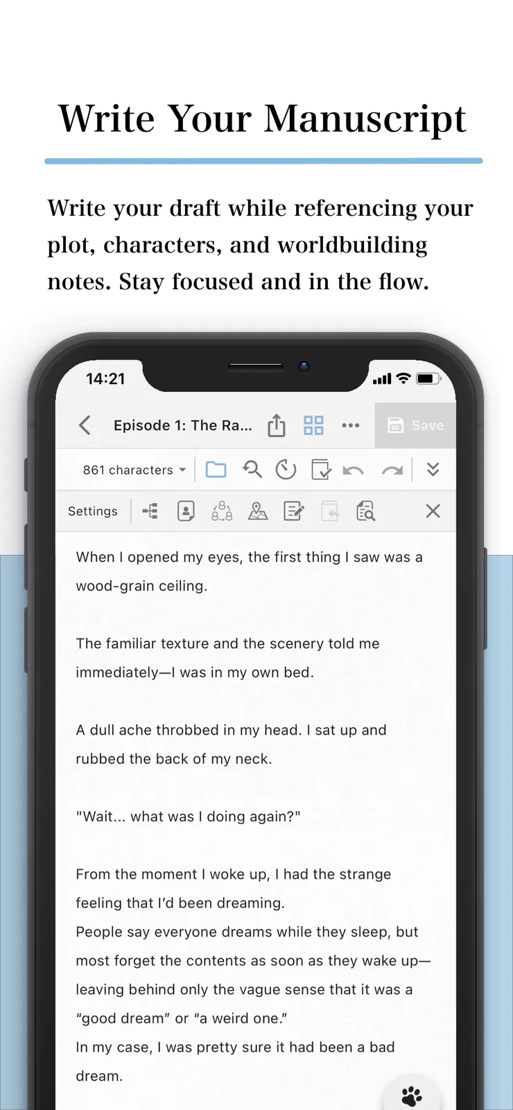 Nola: Story Planner & Writing screenshot 4