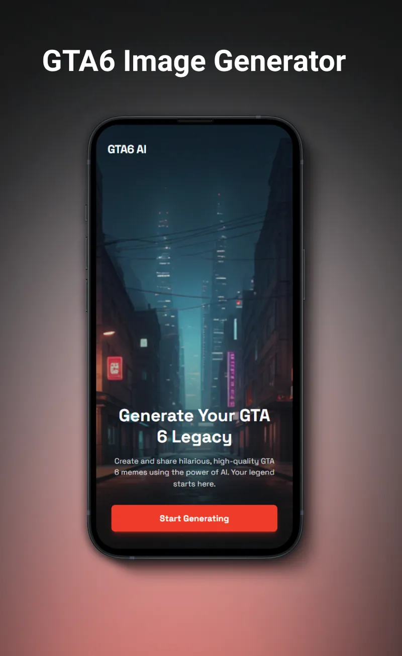 GTA6 - AI Generator screenshot 1