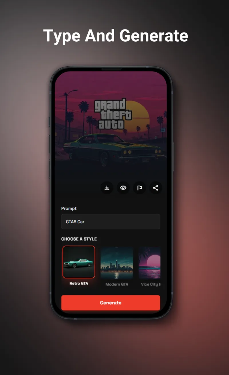 GTA6 - AI Generator screenshot 2