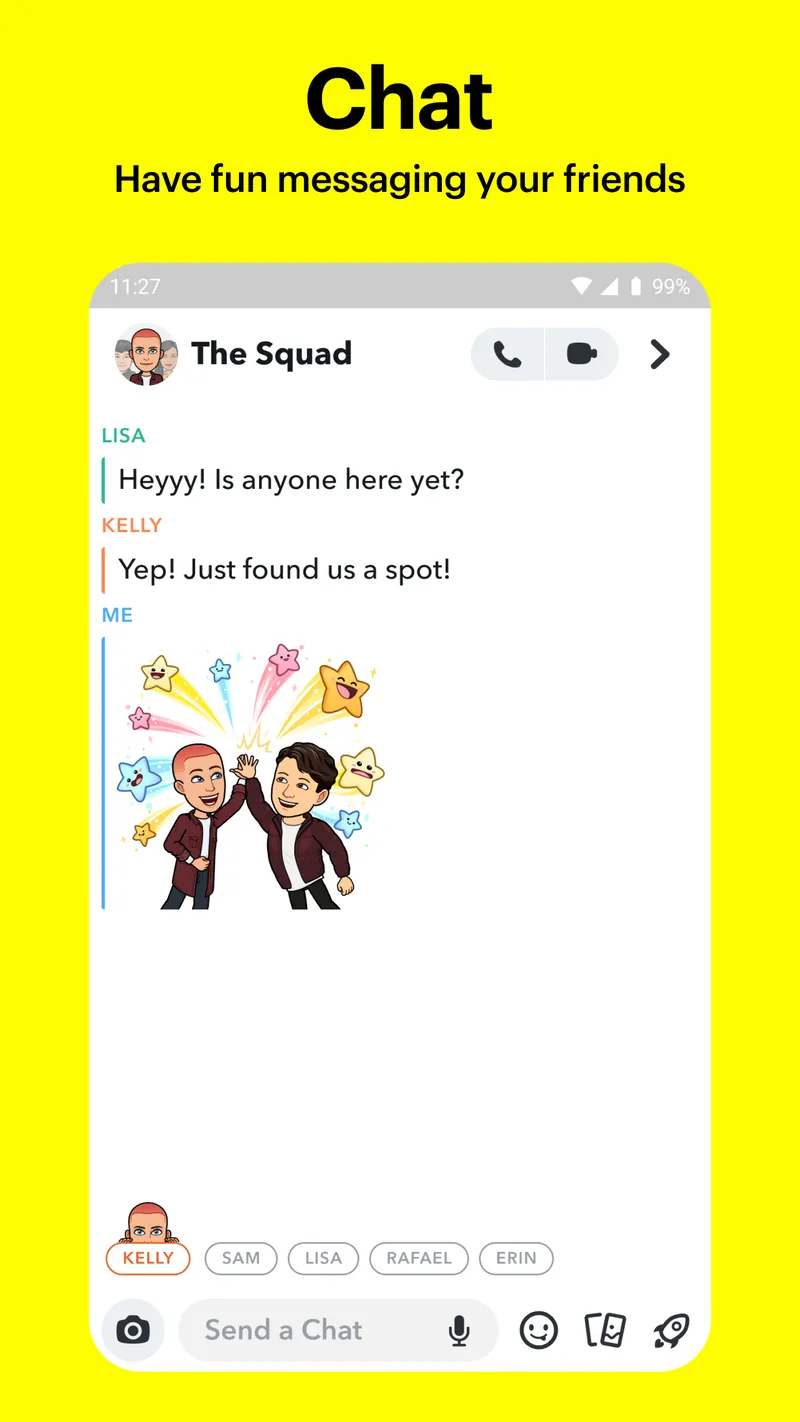 Snapchat screenshot 2