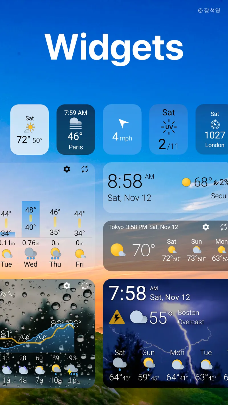 Weather & Widget - Weawow screenshot 3