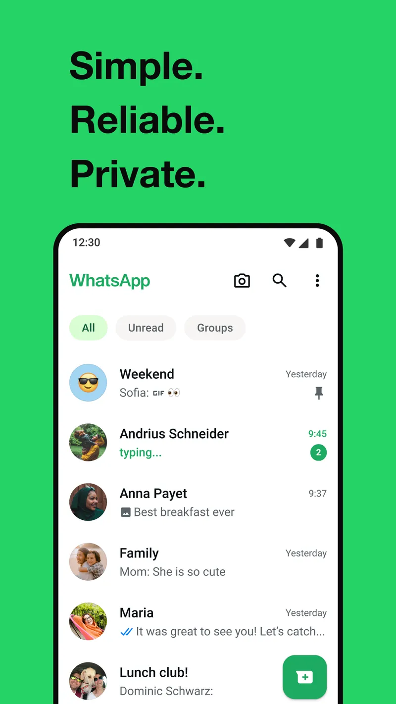 WhatsApp Messenger screenshot 1