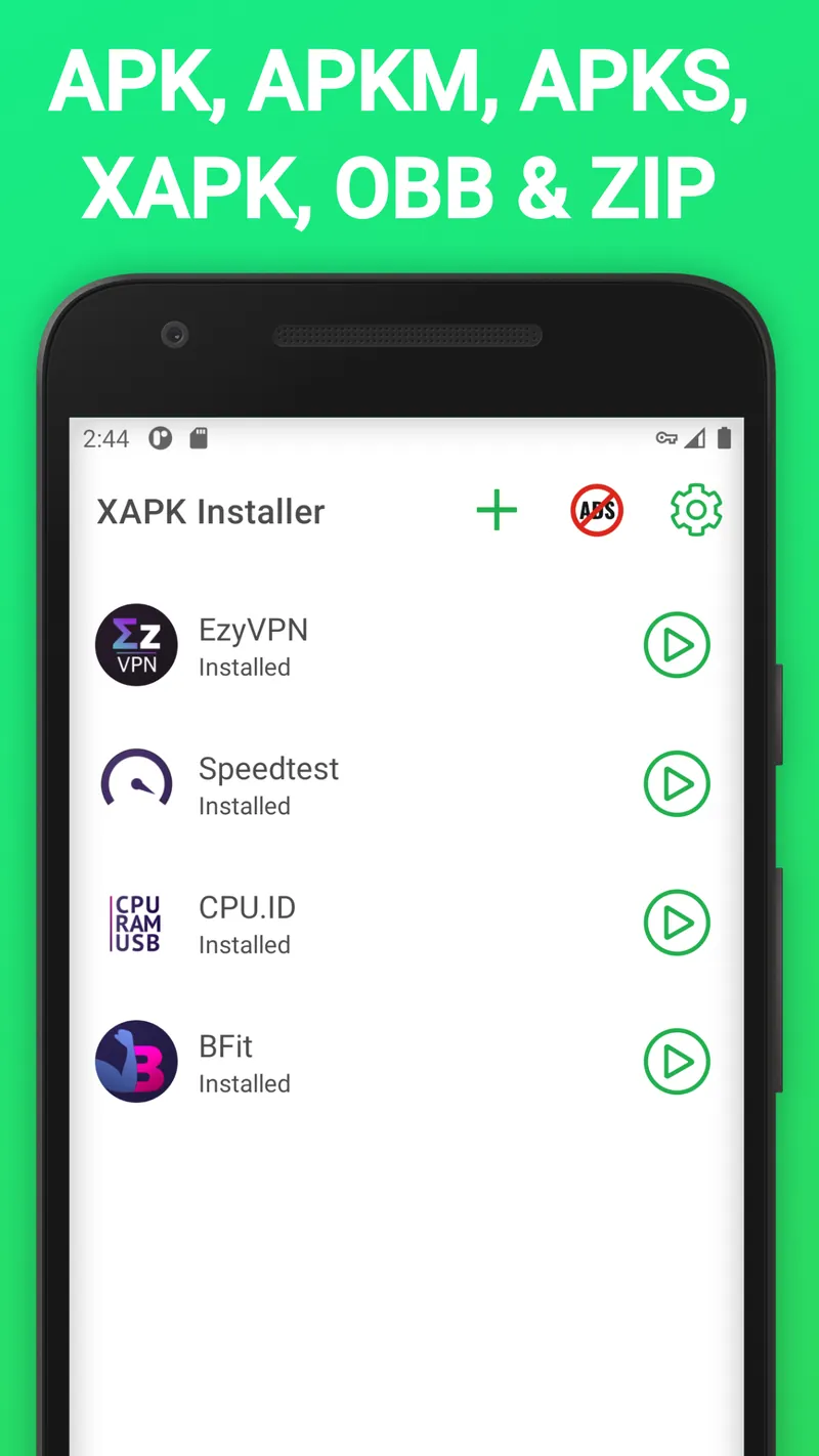 XAPK Installer w/ OBB install screenshot 2