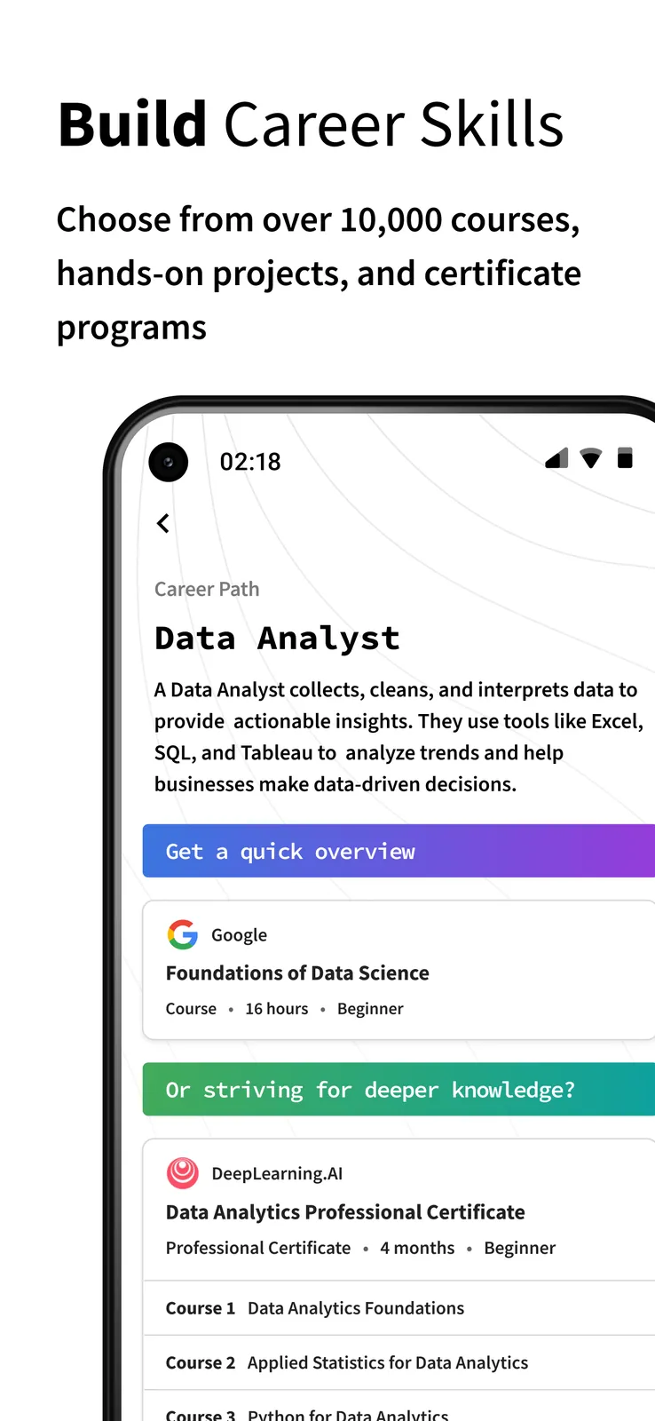Coursera: Grow your career screenshot 3