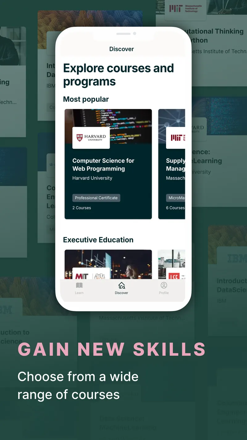 edX online learning screenshot 2