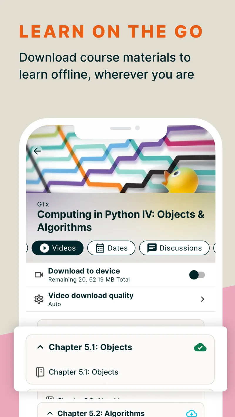edX online learning screenshot 5