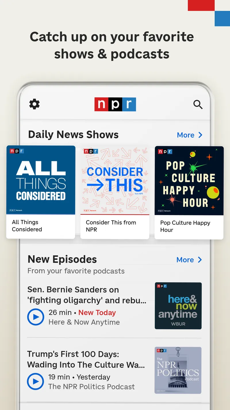 NPR: National & Local News screenshot 3